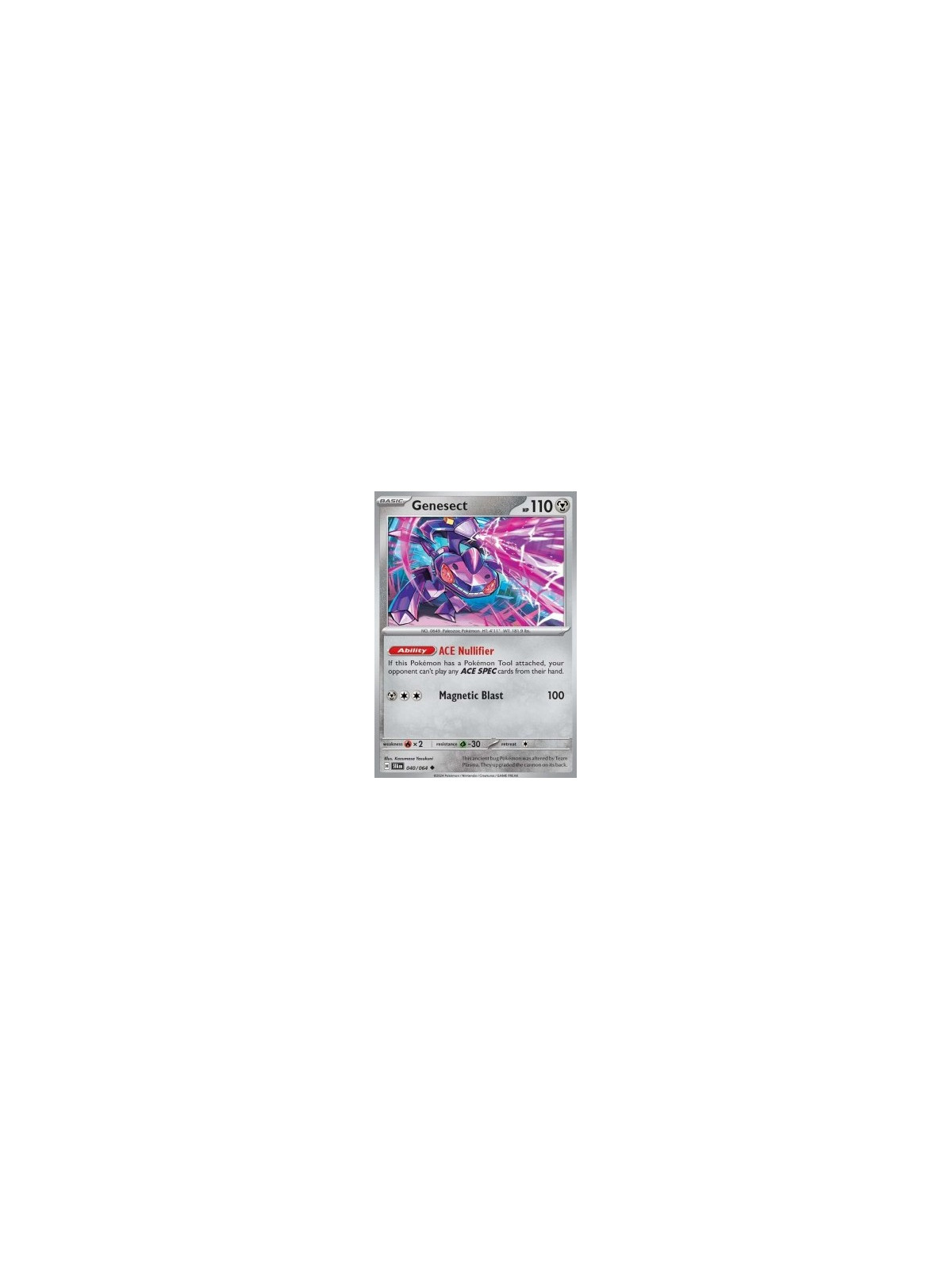 SFA 040 - Genesect - Reverse Holo