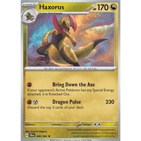 SFA 046 - Haxorus - Reverse Holo SFA 046 - Haxorus - Reverse Holo