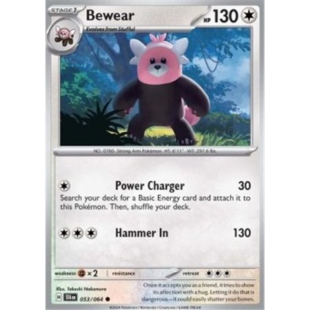 SFA 053 - Bewear - Reverse Holo