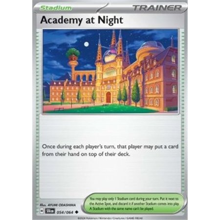 SFA 054 - Academy at Night - Reverse Holo