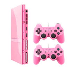 Playstation 2 Slim Roze incl. 2 Controllers Playstation 2 Slim Roze incl. 2 Controllers