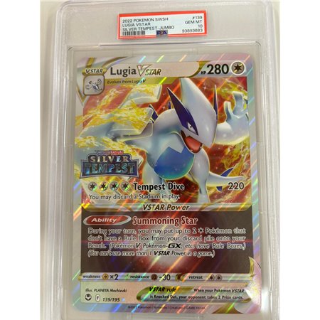 PSA - SIT 139 - Lugia VSTAR Jumbo Card (10)