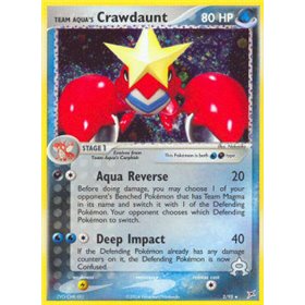 MA 002 - Team Aqua's Crawdaunt - Reverse Holo MA 002 - Team Aqua's Crawdaunt - Reverse Holo