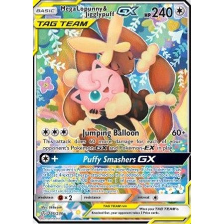 CEC 226 - Mega Lopunny & Jigglypuff GX