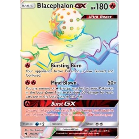 LOT 219 - Blacephalon GX