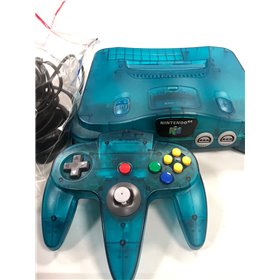 Nintendo 64 Console Funtastic Ice Blue incl. Controller Nintendo 64 Console Funtastic Ice Blue incl. Controller