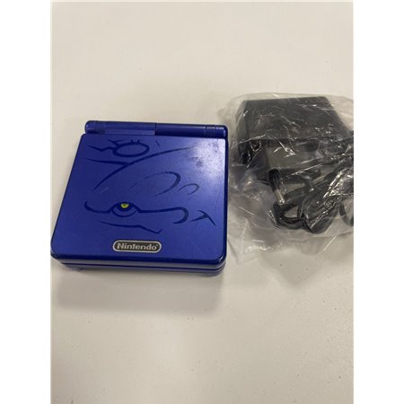 Gameboy Advance SP Pokémon Kyogre Edition incl. Oplader