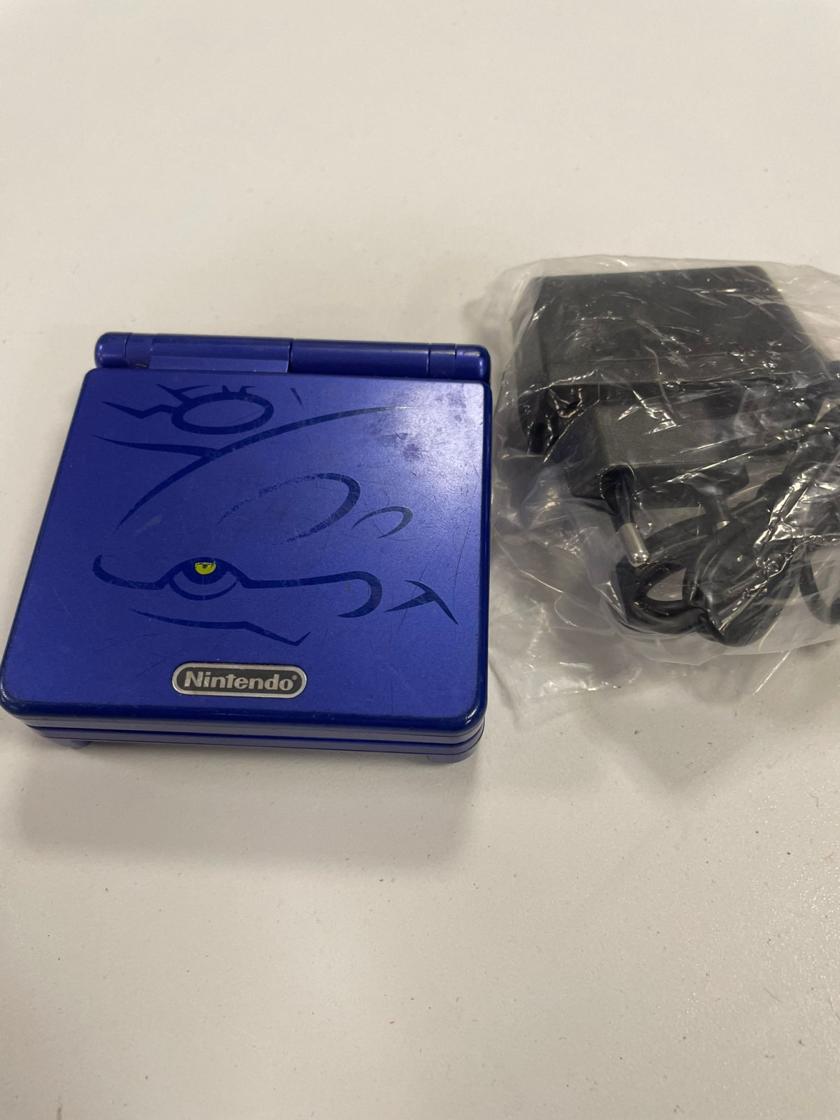 Gameboy Advance SP Pokémon Kyogre Edition incl. Oplader