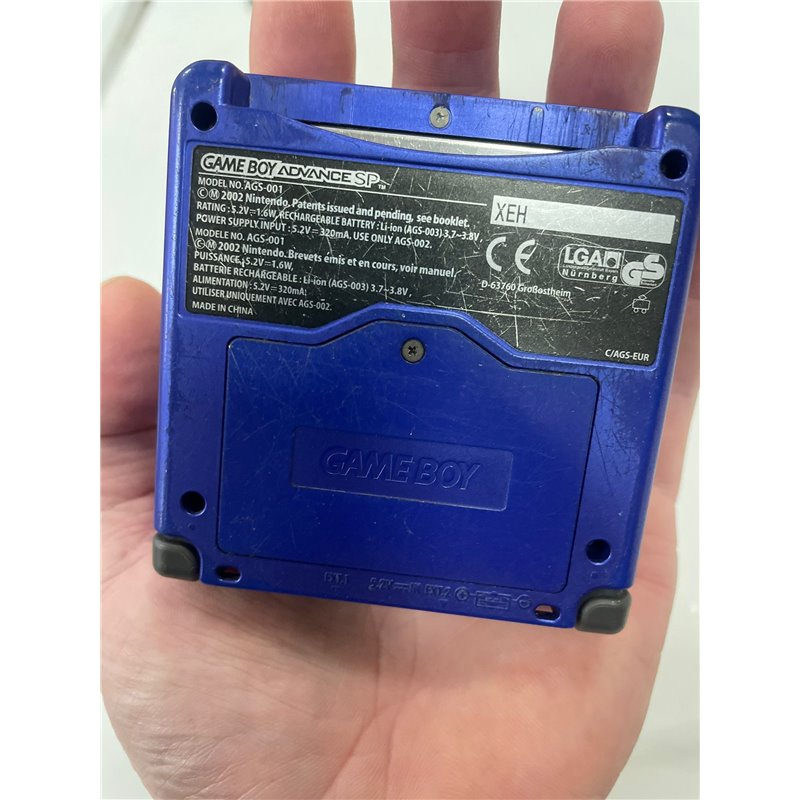 Gameboy Advance SP Pokémon Kyogre Edition incl. Oplader