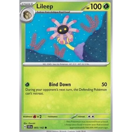 SCR 005 - Lileep - Reverse Holo