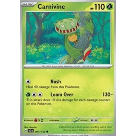 SCR 007 - Carnivine - Reverse Holo SCR 007 - Carnivine - Reverse Holo