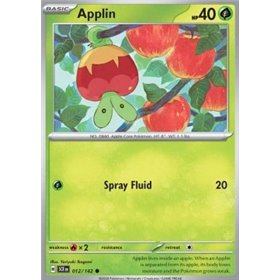 SCR 012 - Applin - Reverse Holo