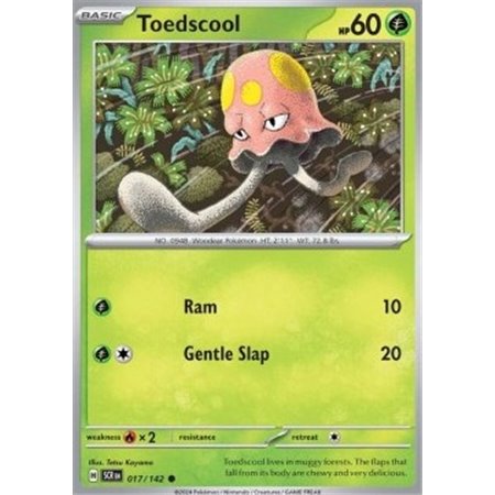 SCR 017 - Toedscool - Reverse Holo