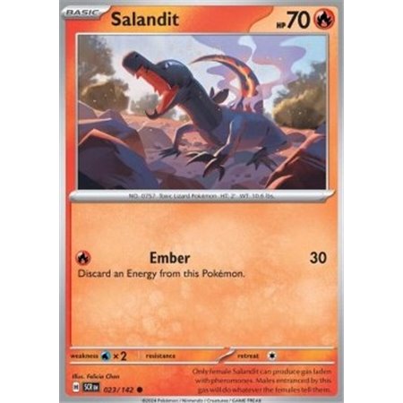 SCR 023 - Salandit - Reverse Holo