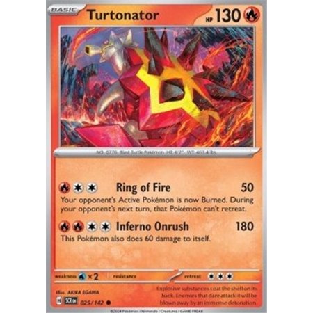 SCR 025 - Turtonator - Reverse Holo