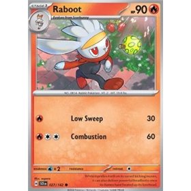 SCR 027 - Raboot - Reverse Holo SCR 027 - Raboot - Reverse Holo