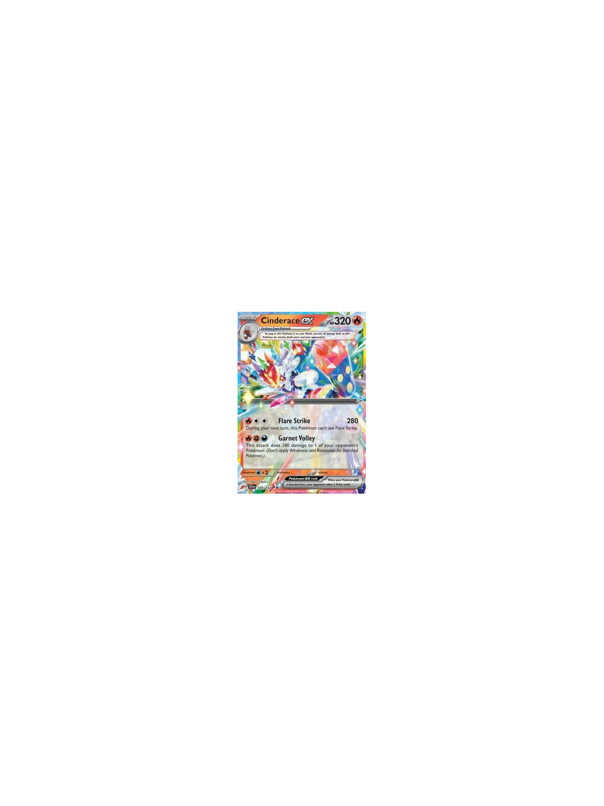 SCR 028 - Cinderace EX