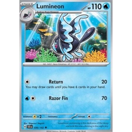 SCR 036 - Lumineon - Reverse Holo