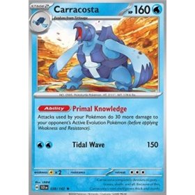 SCR 038 - Carracosta - Reverse Holo SCR 038 - Carracosta - Reverse Holo