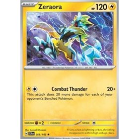 SCR 055 - Zeraora - Reverse Holo SCR 055 - Zeraora - Reverse Holo