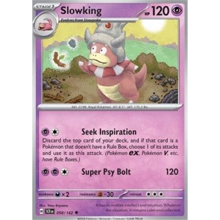 SCR 058 - Slowking - Reverse Holo