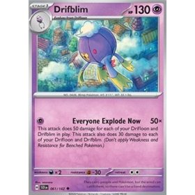 SCR 061 - Drifblim - Reverse Holo SCR 061 - Drifblim - Reverse Holo