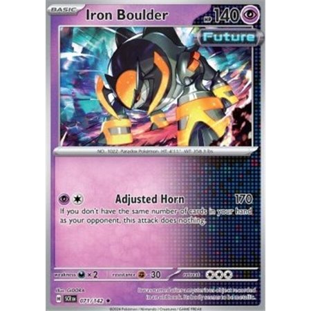 SCR 071 - Iron Boulder - Reverse Holo