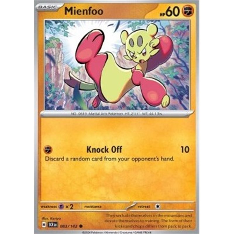 SCR 083 - Mienfoo - Reverse Holo