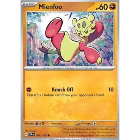 SCR 083 - Mienfoo - Reverse Holo