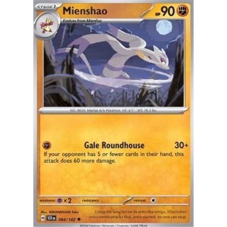 SCR 084 - Mienshao - Reverse Holo