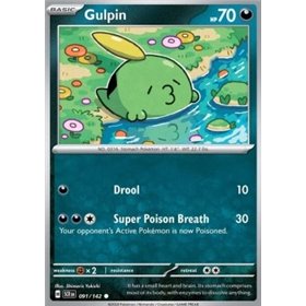 SCR 091 - Gulpin - Reverse Holo