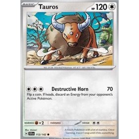 SCR 112 - Tauros - Reverse Holo
