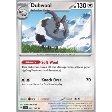 SCR 125 - Dubwool - Reverse Holo