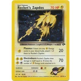 GC 015 - Rocket's Zapdos GC 015 - Rocket's Zapdos