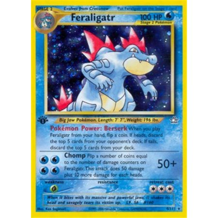 NG 004 - Feraligatr - 1st Edition