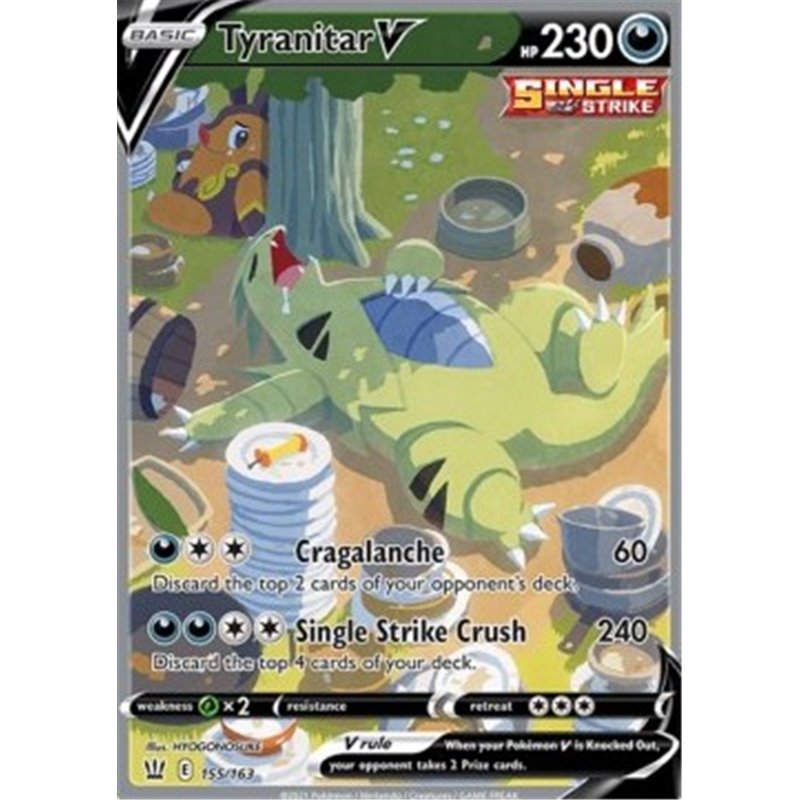 BST 155/163 - Tyranitar V 
