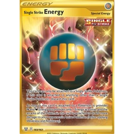 BST 183/163 - Single Strike Energy