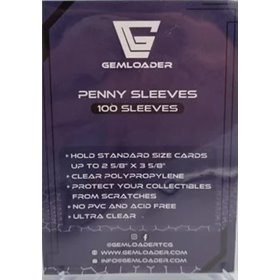 Gemloader - Penny Sleeves (100) Gemloader - Penny Sleeves (100)
