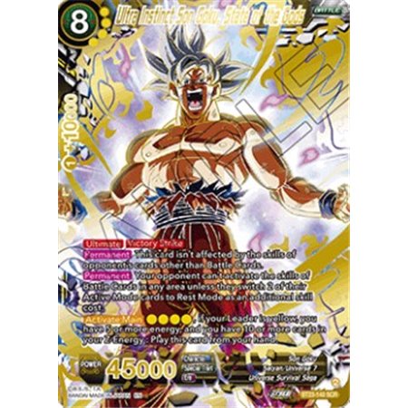 BT23 140 - Ultra Instinct Son Goku, State of the Gods (V.1)