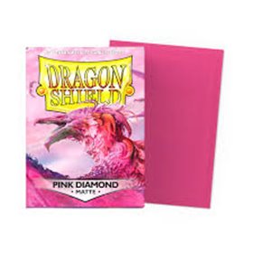 DragonShield Sleeves - Matte Pink Diamond (100) DragonShield Sleeves - Matte Pink Diamond (100)