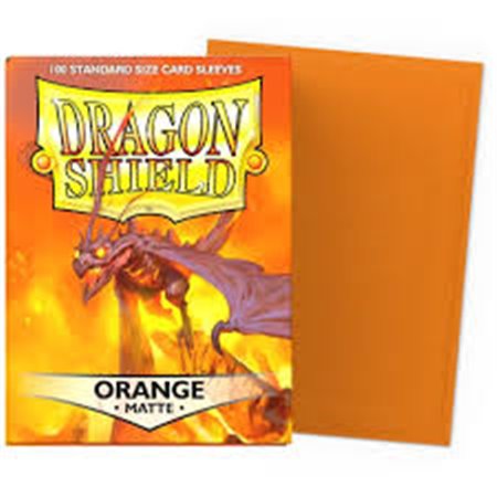 DragonShield Sleeves - Matte Orange (100)