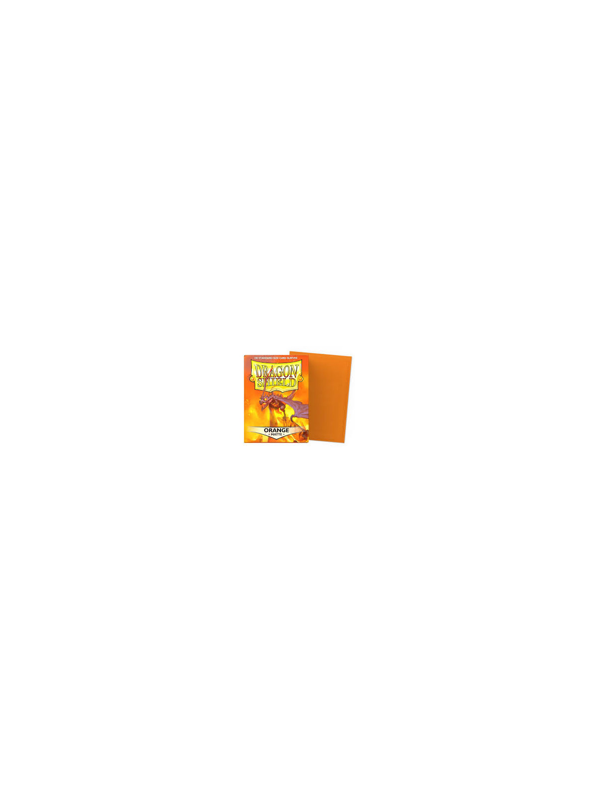 DragonShield Sleeves - Matte Orange (100)