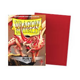 DragonShield Sleeves - Matte Ruby (100)