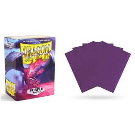 DragonShield Sleeves - Matte Purple (100)