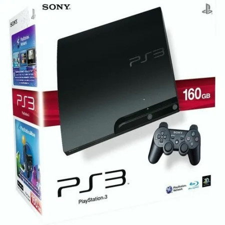 Plastation 3 slim console 160 gb in doos