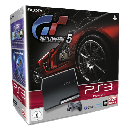 Playstation 3 slim 320gb in box Gran Turismo PS3 Edition PAL