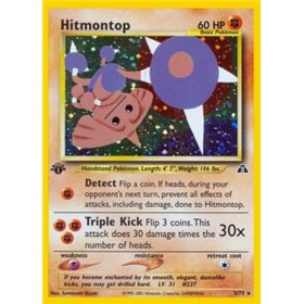 NDI 003 - Hitmontop - 1st Edition