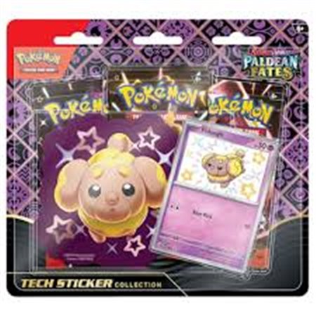 Pokémon - Paldean Fates - Tech Sticker Collection - Fidough