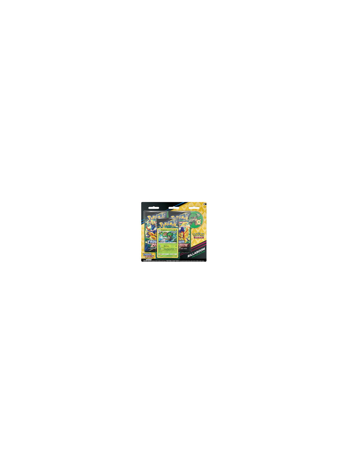 Pokémon - Crown Zenith - Pin Collection - Rillaboom