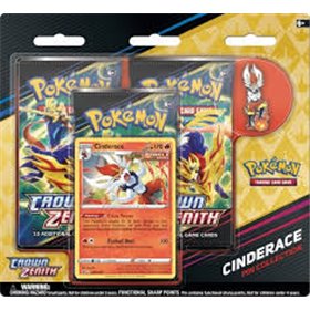 Pokémon - Crown Zenith - Pin Collection - Cinderace